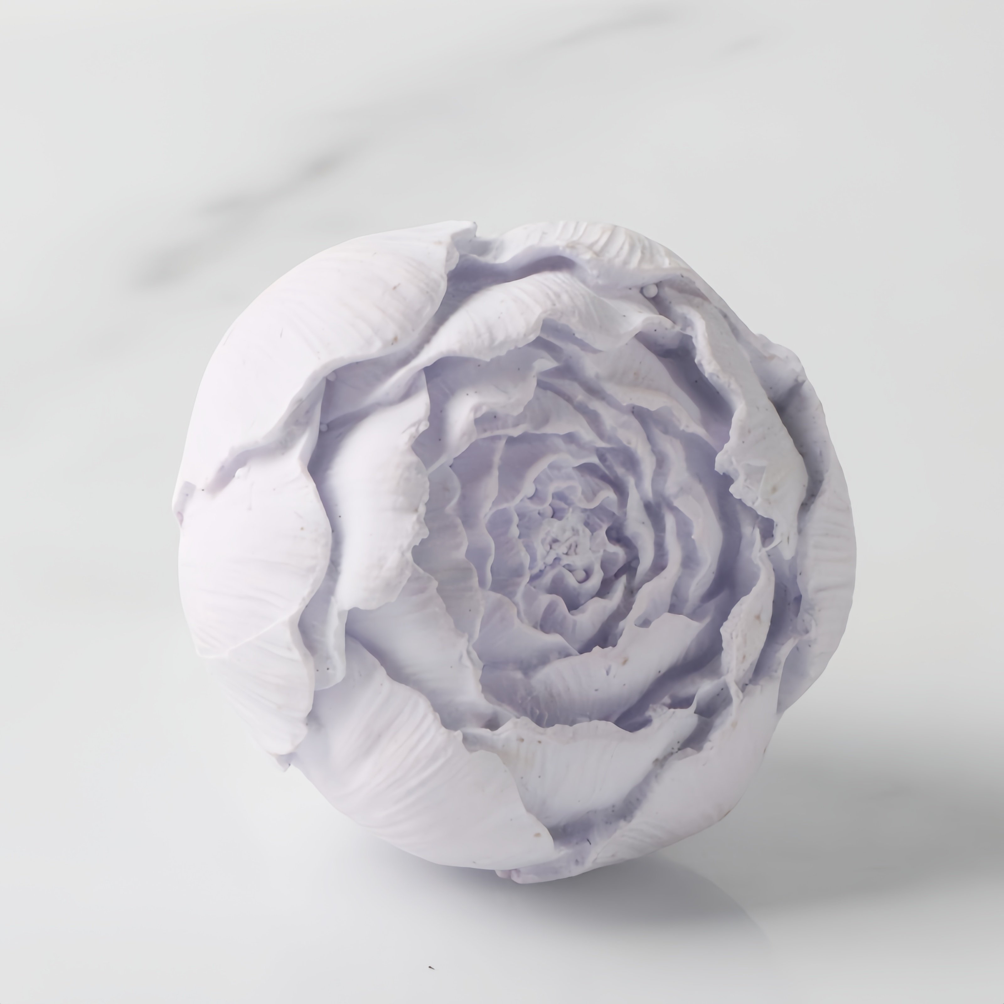 FinRu Stock Ceramic Paeonia Flower Automotive Vent Clip Car Inner Decoration Essential Oil Diffuser Car Vent Aroma Air Freshener