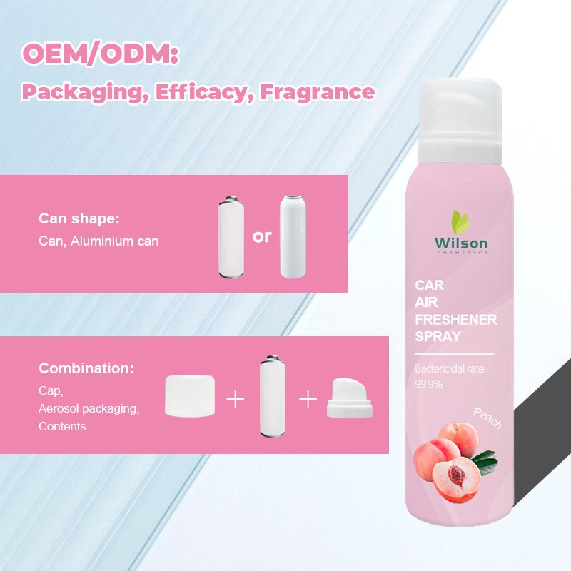 high performance Odor Eliminator car air freshener spray deodorizer spray fragrance in water based for car