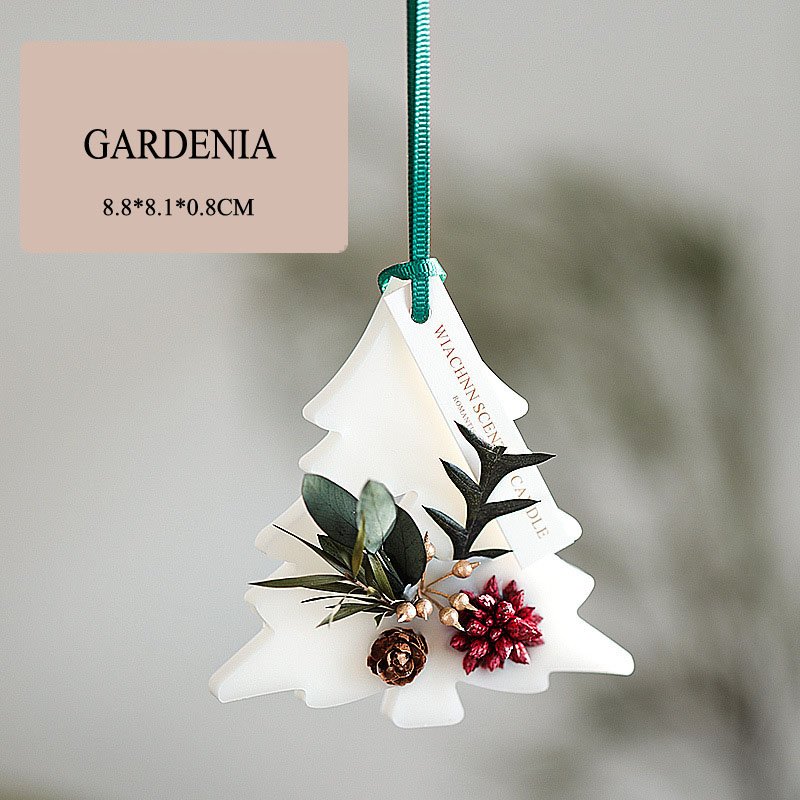 Christmas Tree Wax Tablets 3pcs Set Scents Bee wax Air freshener Long Lasting Solid Fragrance