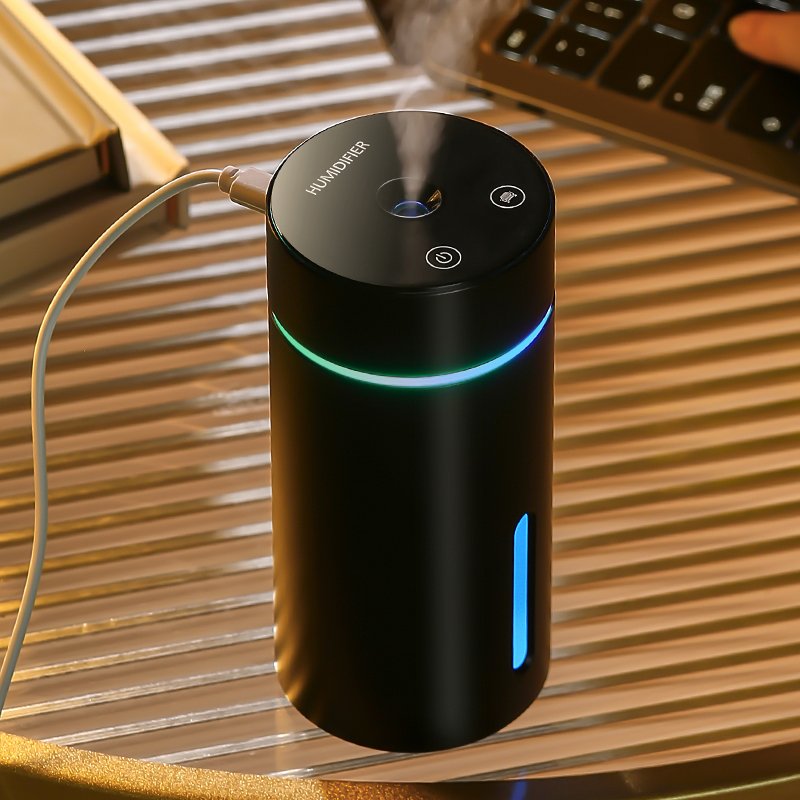 Portable Ambient Lighting Air Freshener Fragrance Perfume Electric Humidifier Essential Oil Fire Car Aroma Diffuser For Car