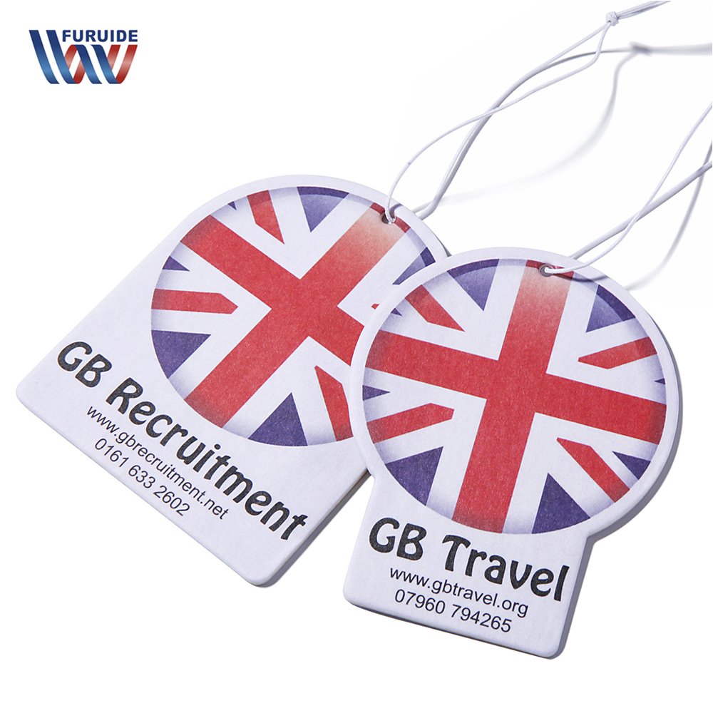 Cheap Wholesale Custom Logo Personalized Eco Friendly Air Freshener Car Logo Hanging Paper Custom Car Air Freshener