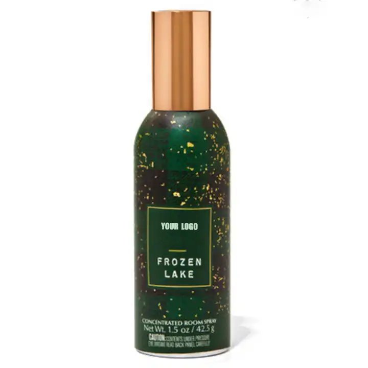 Wholesale Christmas Color Print Label Household Aromatic Air Freshener Fragrance Room Spray for Home Car & Office for Hotels