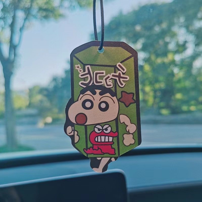 Factory Wholesale Rose Car Air Freshener Cool Logo Animal Pattern Design Paper Car Wash Perfume Vent Placement Gift Good Smell