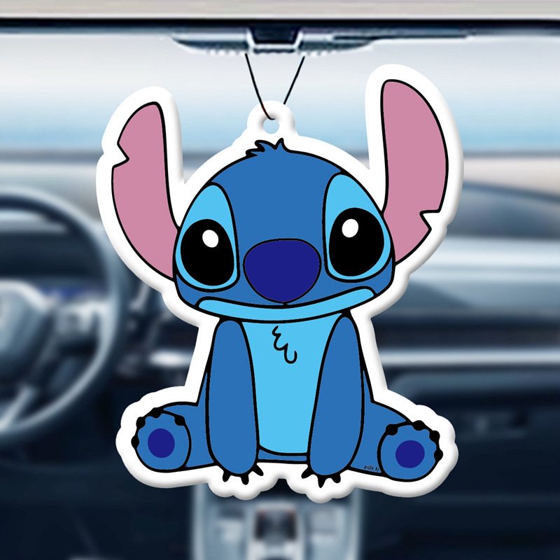 Popular Cheap custom foil pouch hanging car custom cartoon character air freshener with vacuum packing