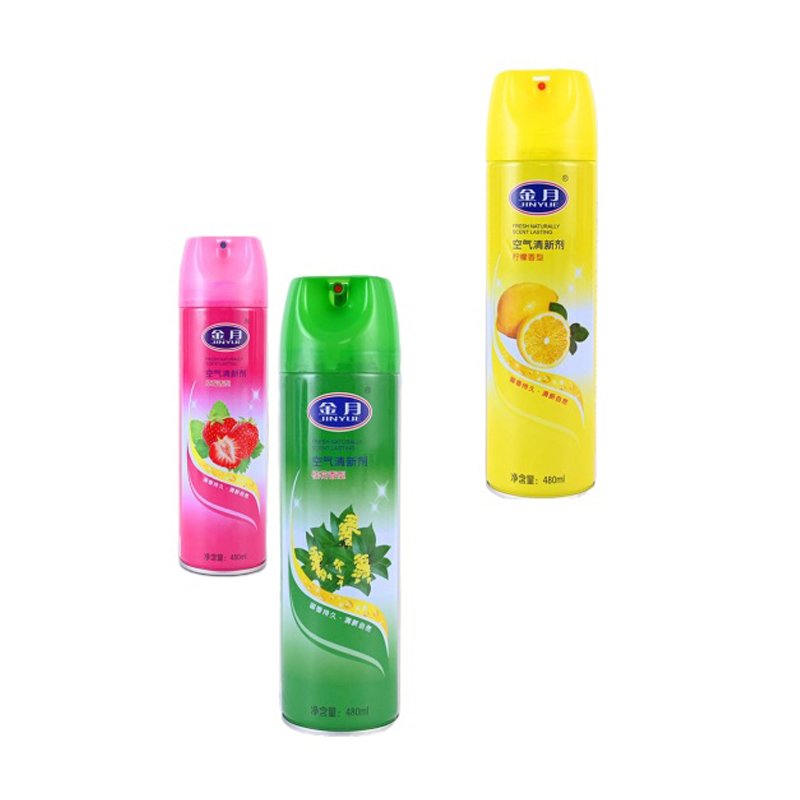 Manufacturer Eco Friendly 480ml Household car Scent Spray Supplier Air freshener Aerosol Spray