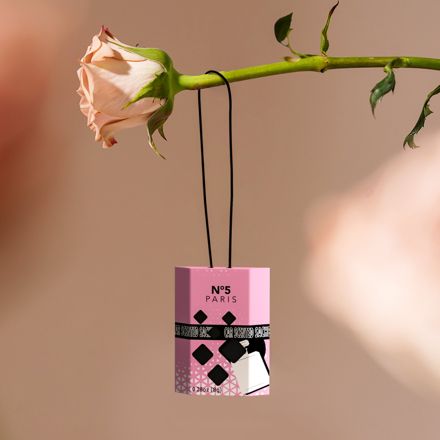 Long lasting hanging custom air freshener car portable car perfume
