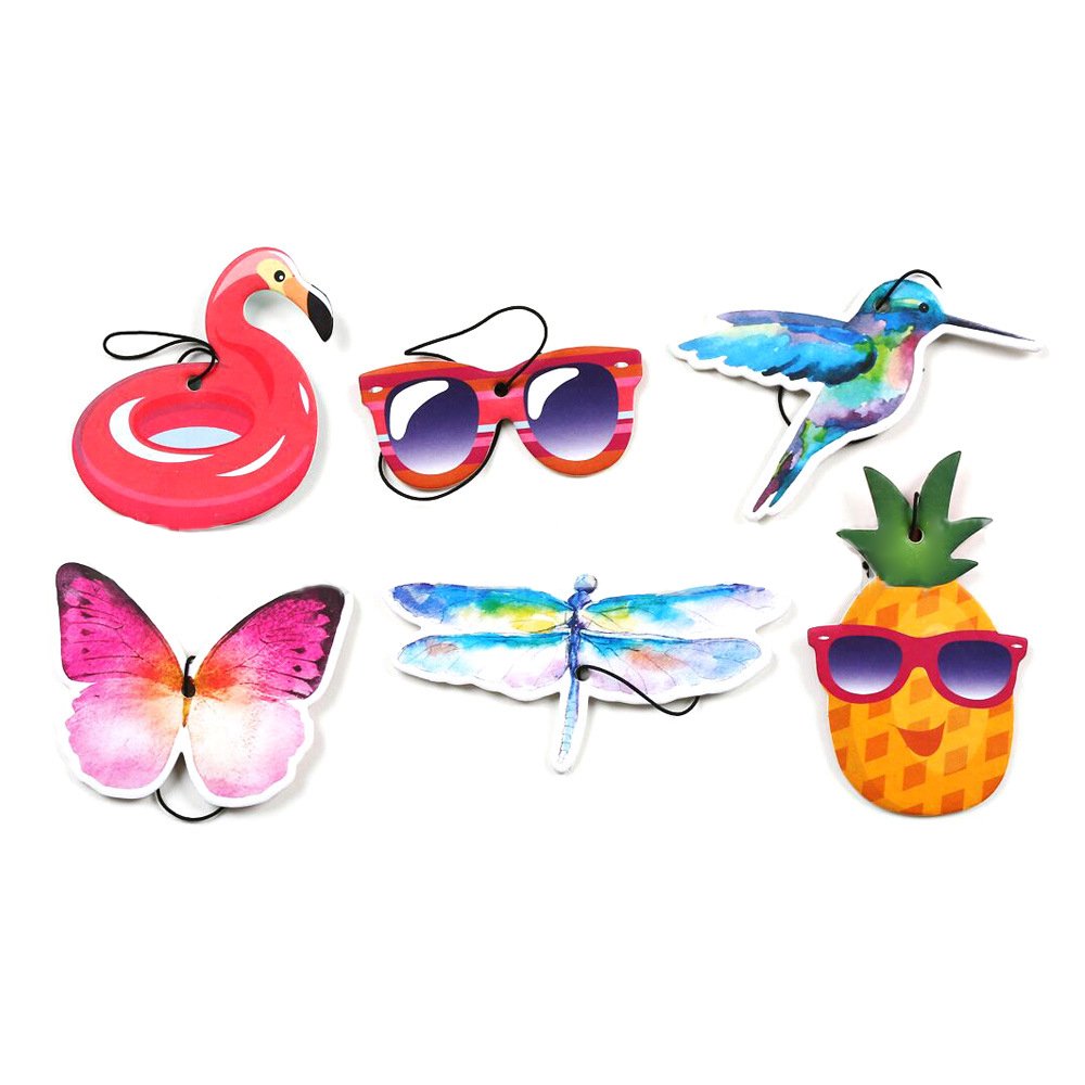 Modern Custom Car Air Freshener Paper Cardboard Hanging Air Perfume