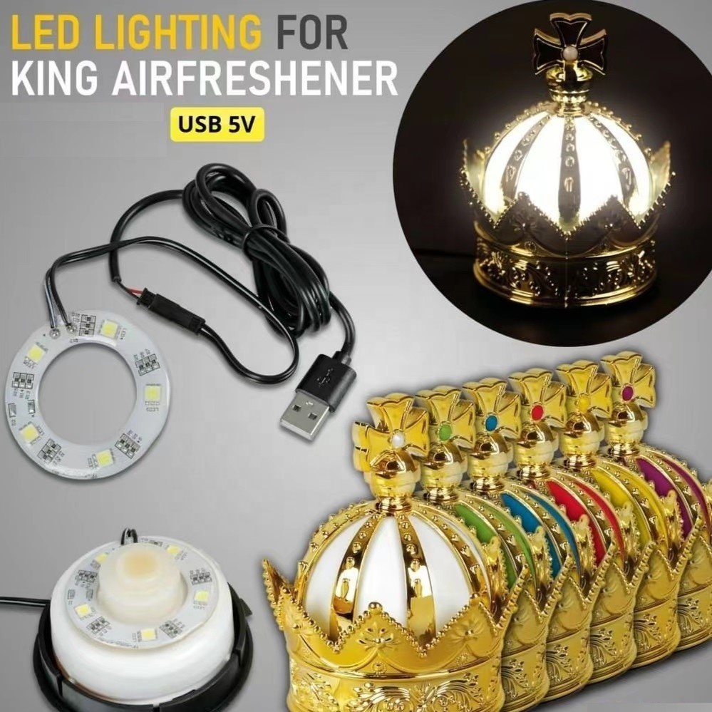 LED light use PCBA smt RGB lihght for Crown car air fresheners led light base