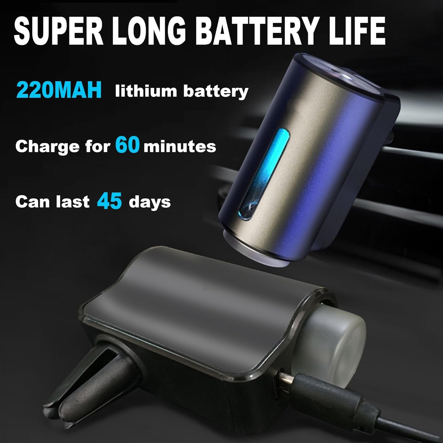 Best Seller USB Car Freshener Fragrance Diffuser Car Perfumes Machines With Top Quality Car Scent Machine