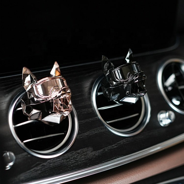 Hot style Auto Accessory Rose Gold Wolf Shape Freshener Bulk Scented Eva Areon Air Freshener for Cars