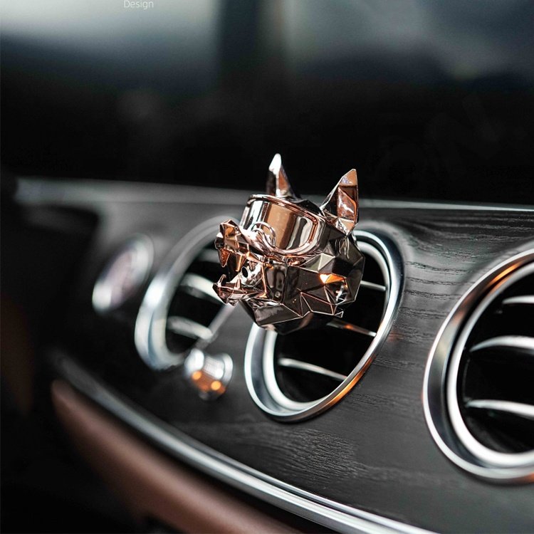 Hot style Auto Accessory Rose Gold Wolf Shape Freshener Bulk Scented Eva Areon Air Freshener for Cars