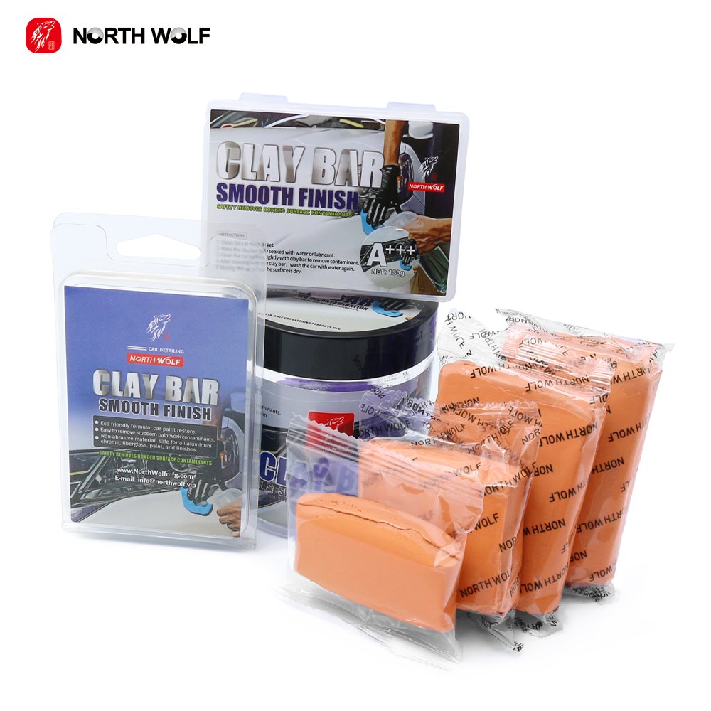 Car Care Cleaning 50g/100g/150g/200g Orange Clay Bar Kit Car High Quality Japanese Clay Bar