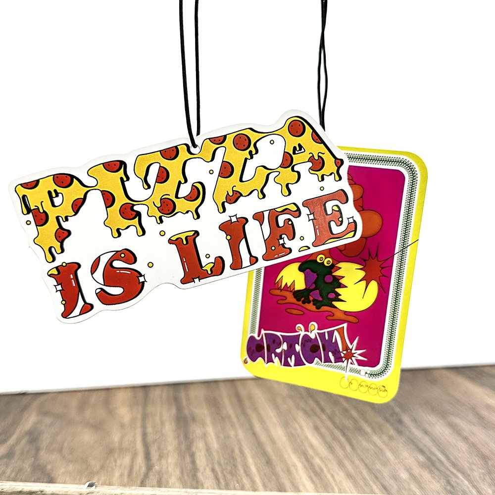 Personalized Design Car Air Freshener Perfume Hanging Paper Aromatherapy Air Cleaner Custom Logo