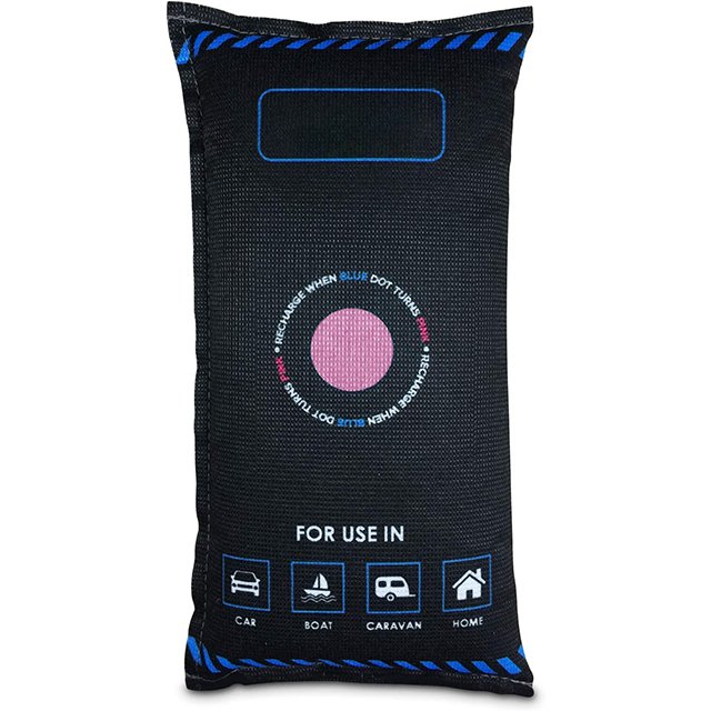 New Dry Car Van Home Reusable Dehumidifier Bag Silica Gel Moisture Damp Absorber Colour Changing Indicator With Anti Slip Pad