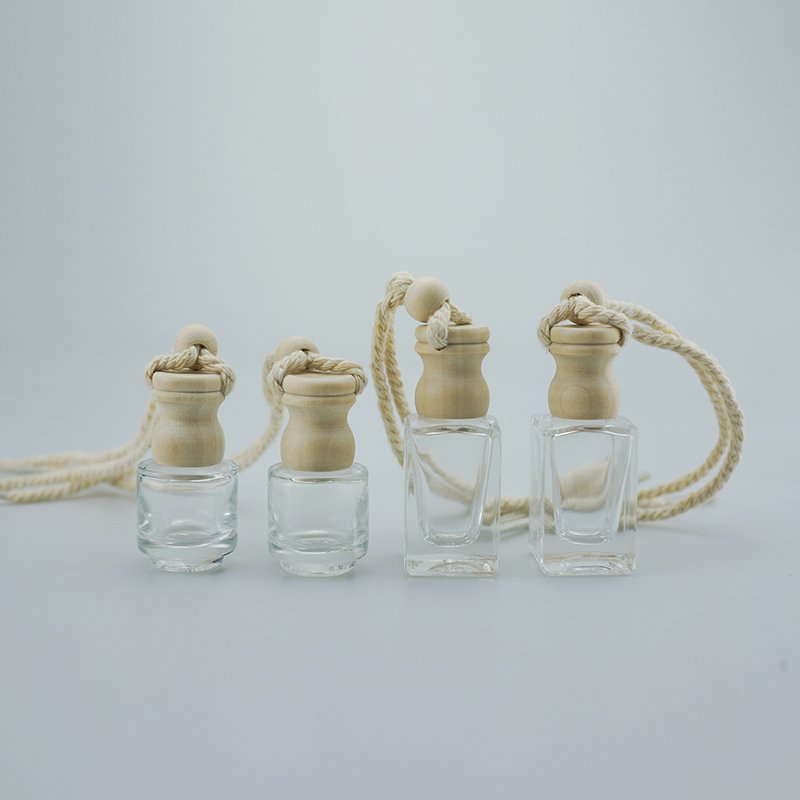 6ml 8ml 10ml Square-bottle car hanging automatic air freshener for home fragrance