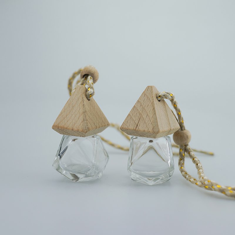 6ml 8ml 10ml Square-bottle car hanging automatic air freshener for home fragrance