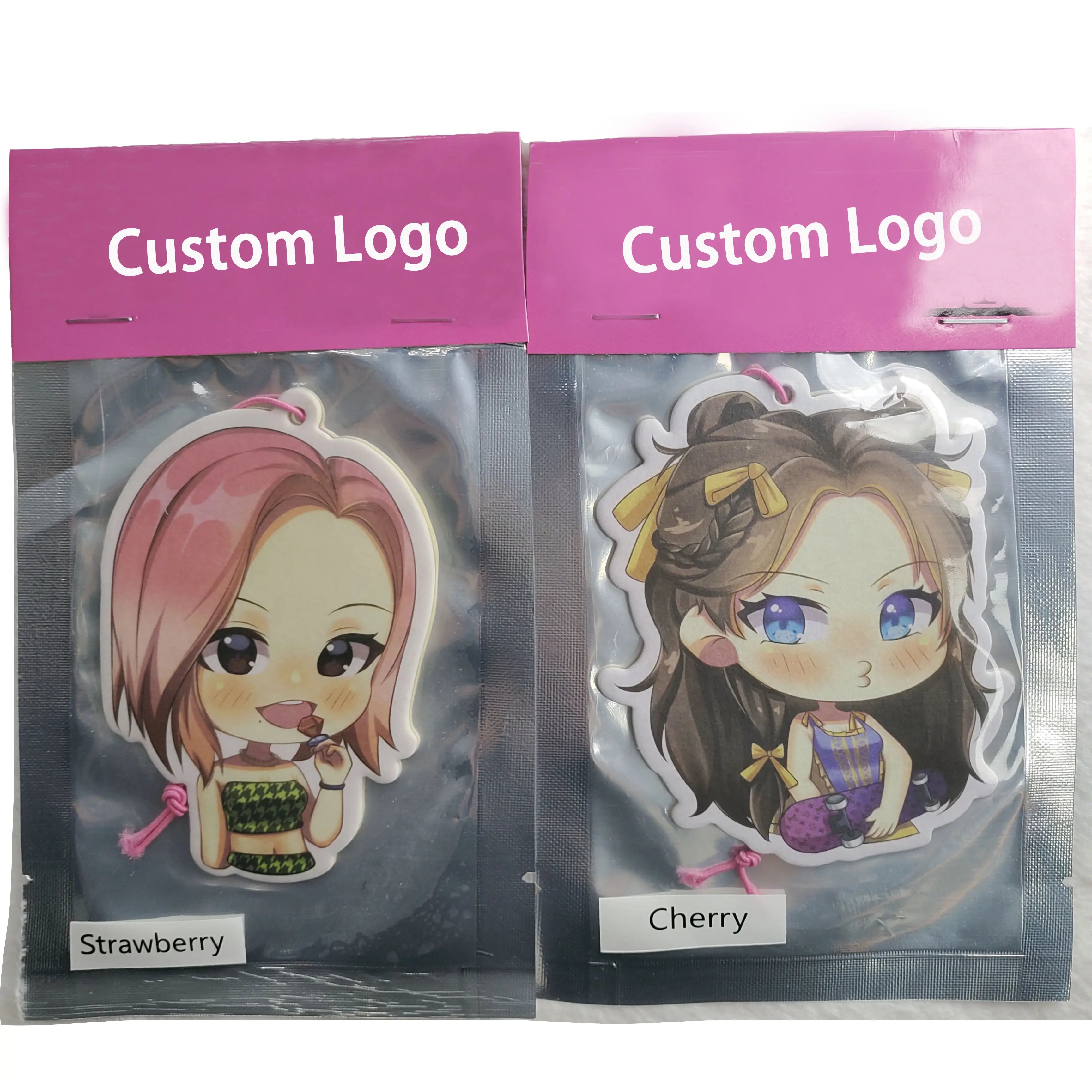 Custom hanging car air freshener perfume fragrance for auto car a air freshener
