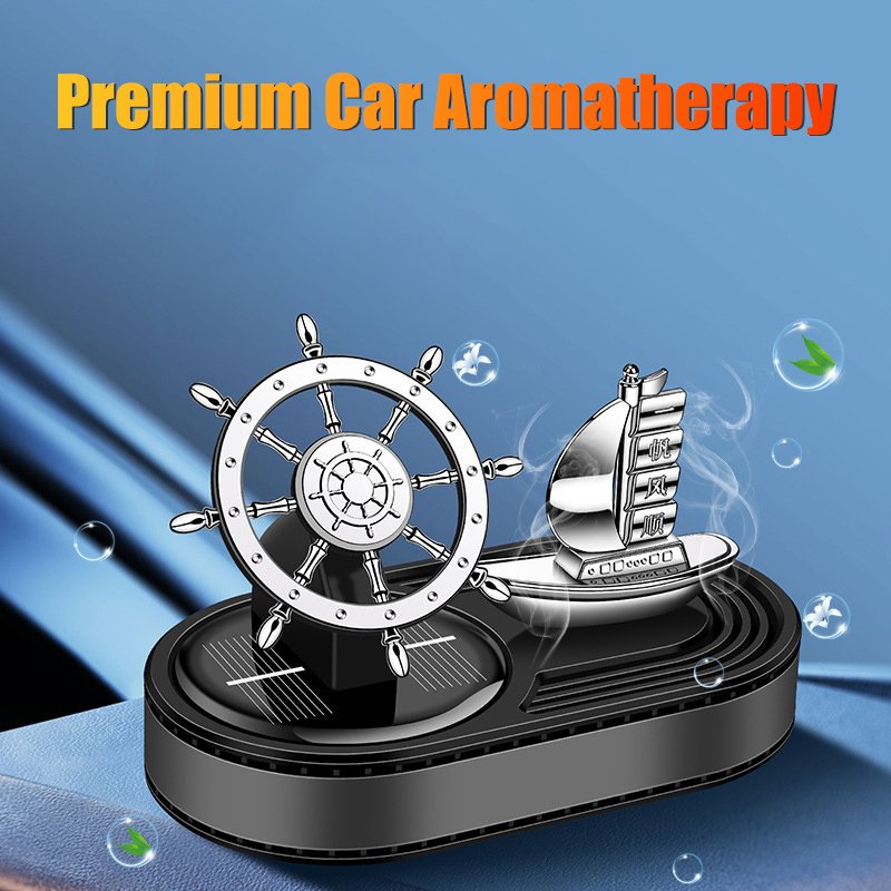 Car Interior Fragrance Helmsman model Ship Anchor Dolphin Style Perfume Decorations Car Freshener Long term fragrance holding