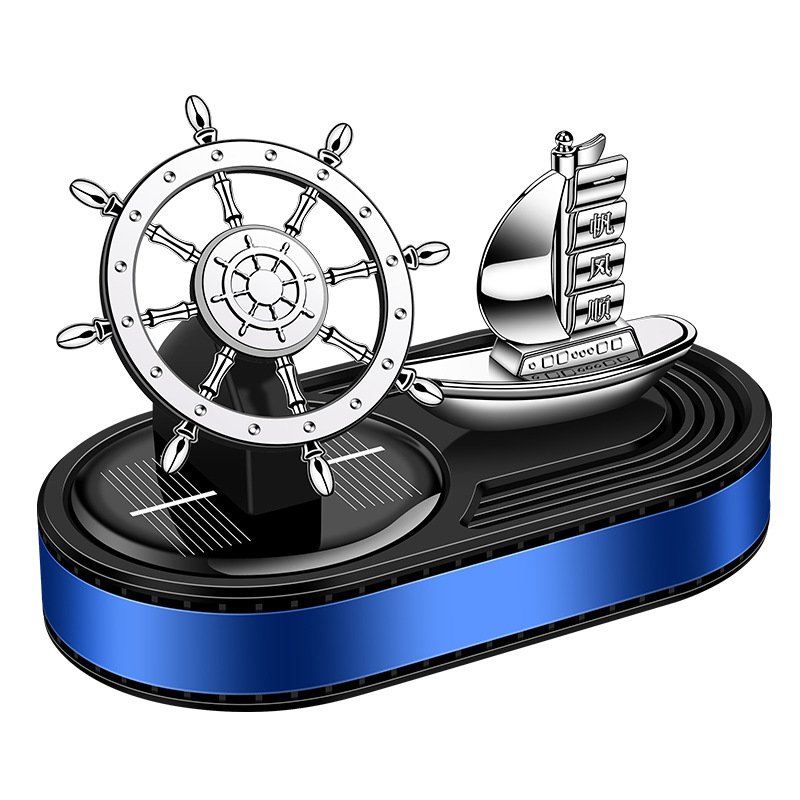 Car Interior Fragrance Helmsman model Ship Anchor Dolphin Style Perfume Decorations Car Freshener Long term fragrance holding