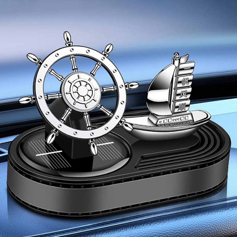Car Interior Fragrance Helmsman model Ship Anchor Dolphin Style Perfume Decorations Car Freshener Long term fragrance holding