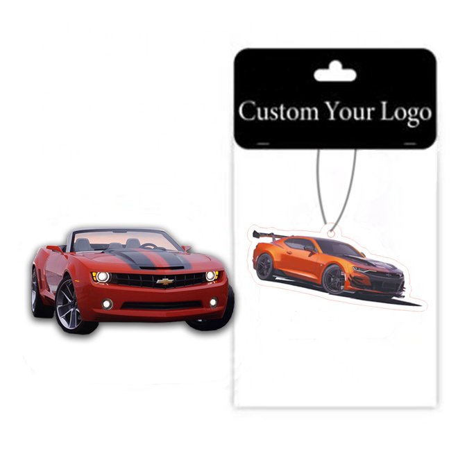 Customized Logo All Scents Refresh Paper Car Air Fragrance Air Freshener Luxury Car Air Freshener Custom Logo
