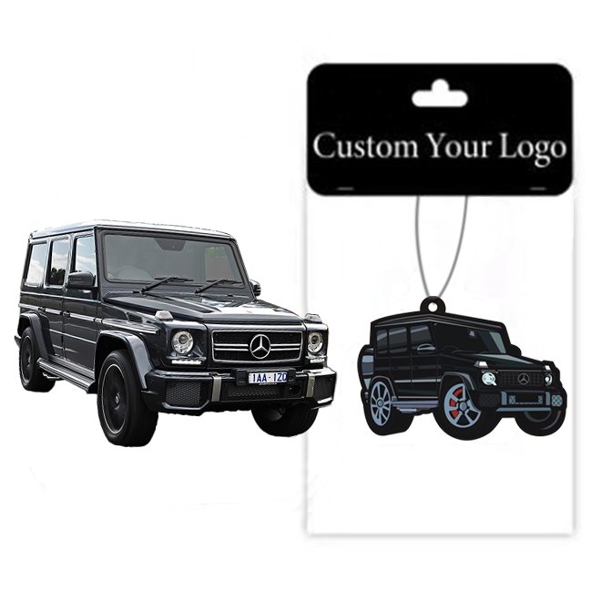 Customized Logo All Scents Refresh Paper Car Air Fragrance Air Freshener Luxury Car Air Freshener Custom Logo
