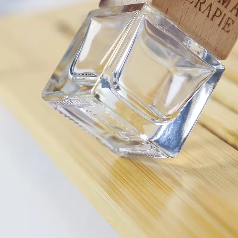 Luxury Hot Selling Portable Mini Hanging Wooden Cooling Car Perfume Air Freshener