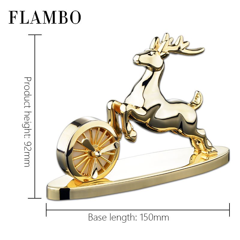 Wholesale Deer Custom Car Dashboard Gift Air Perfume Luxury Smell Scents Fragrance Diffuser Fresheners * For Car Freshener