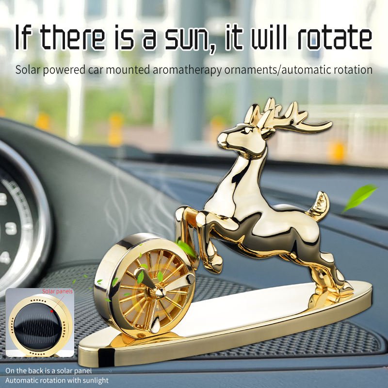 Wholesale Deer Custom Car Dashboard Gift Air Perfume Luxury Smell Scents Fragrance Diffuser Fresheners * For Car Freshener