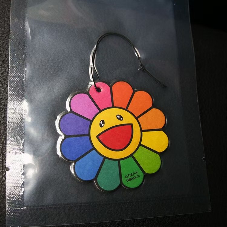 Factory Wholesale Cool Style Hanging Paper Car Perfume Air Freshener Portable Rose & Cologne Scented