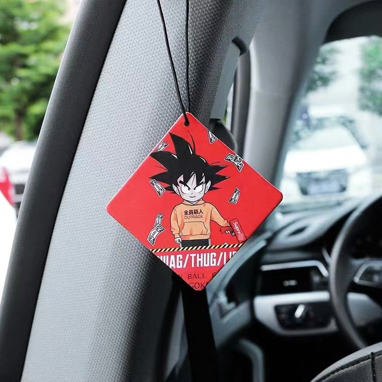 Factory Wholesale Cool Style Hanging Paper Car Perfume Air Freshener Portable Rose & Cologne Scented