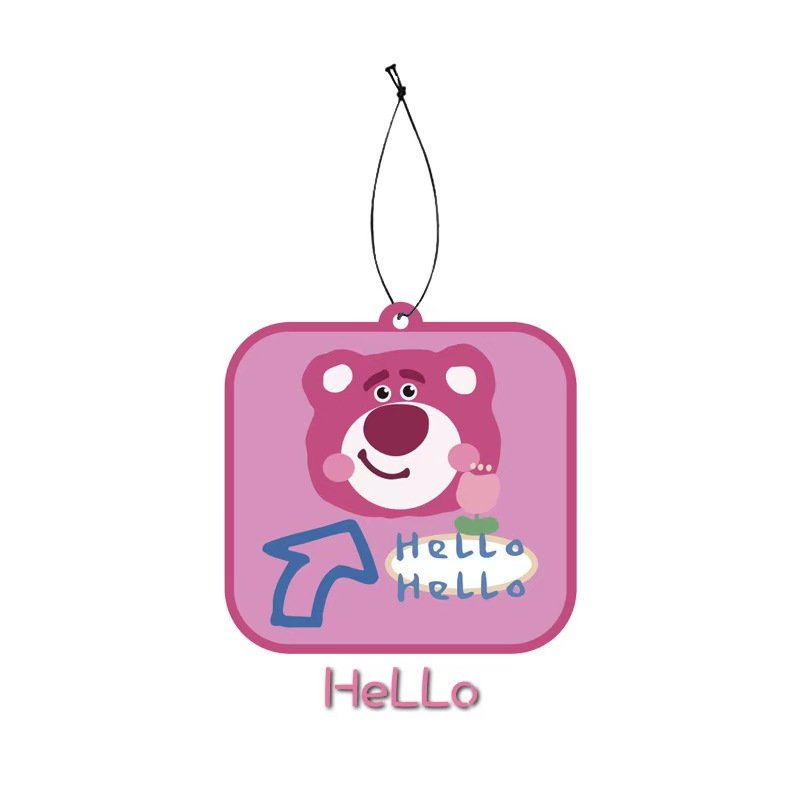 Factory Wholesale Cool Style Hanging Paper Car Perfume Air Freshener Portable Rose & Cologne Scented