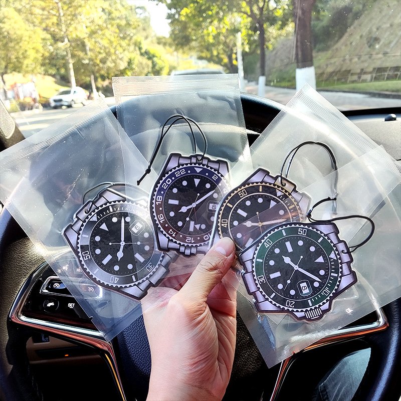 Top Selling Personalized Creative Car rearview mirror trend ornaments green water ghost car freshener