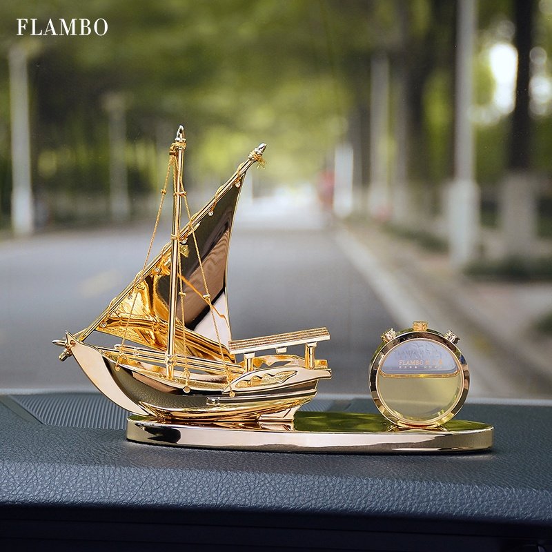 Wholesale Sailboat Custom Car Dashboard Gift Air Perfume Luxury Smell Scents Fragrance Diffuser Fresheners * For Car Freshener