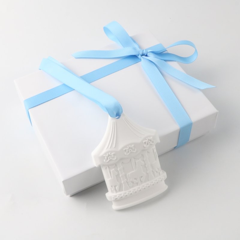FinRu Gift Box Pendant Incense Stone Air Freshener Hanging Room decoration Ceramic Fragrance car air freshener pendant