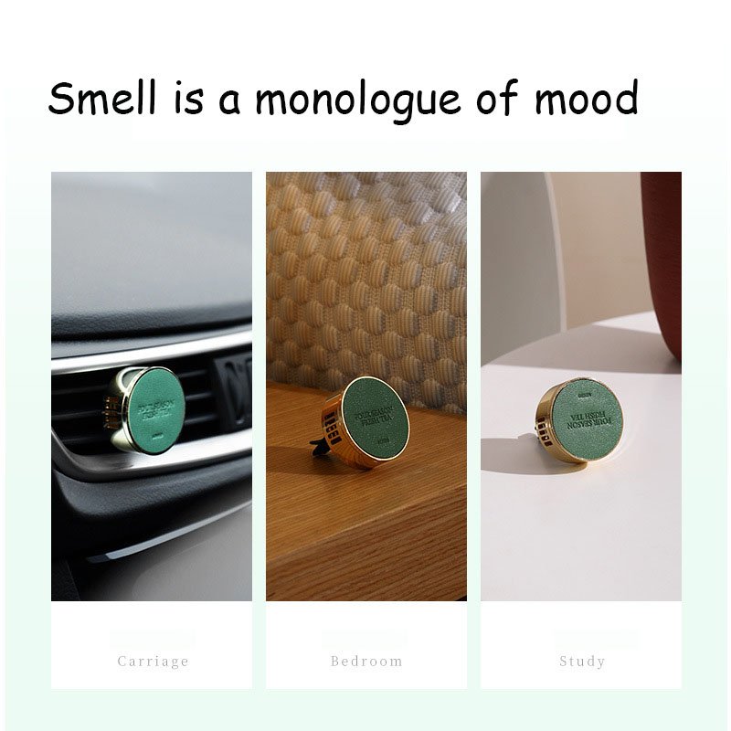 Custom Logo Wholesale Luxury Interior Vehicle Perfume Diffuser Vent Clip Smell Diffuser Custom Car Air Freshener for Cars
