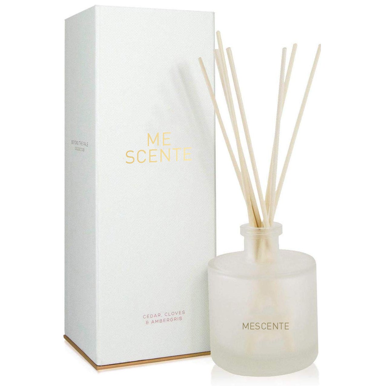 Mescente private label essential oil reed diffuser, reed diffuser gift set