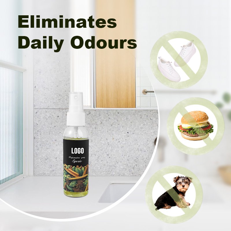Custom Vanilla Air Freshener Dispenser Perfume Scents Fragrance Shoe Deodorizing Home Spray Air Freshener Spray