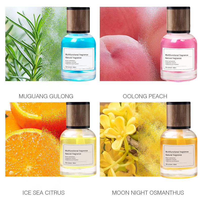 160ML Aroma Perfume Diffuser Oil Car Fragrance Diffuser Car Freshener Vent Air Refreshner