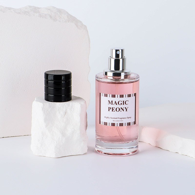 50ml Fragrance Room Spray Line Spray Custom Private Label Glass Bottle Cylinder Box Tube Box Private Logo