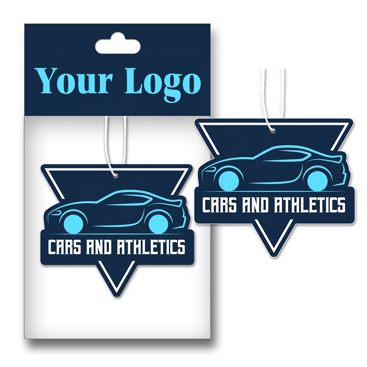 Different kinds of scents affordable good quality custom car air freshener wholesale