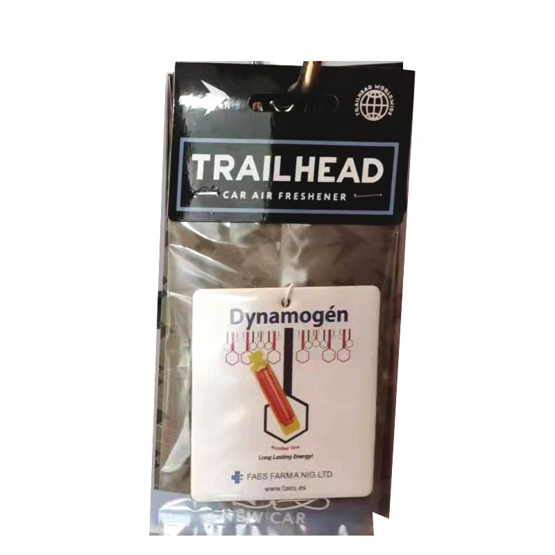 Cheap Advertising Customization Air Refresh Car Air Freshener Hanging Paper Sublimation