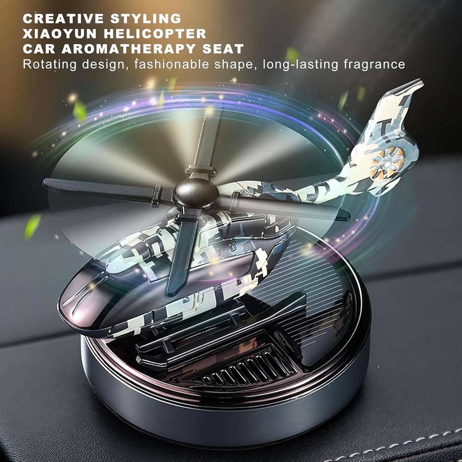 Camouflage straight airplane model car aromatherapy ornaments deodorizing car perfume