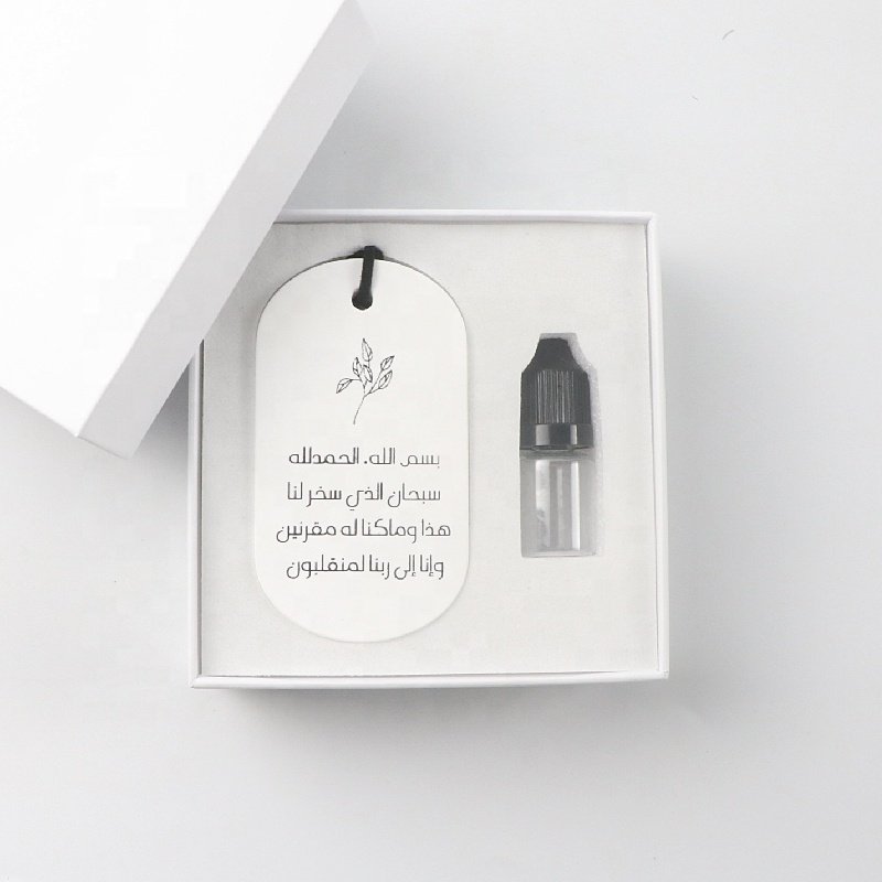 Wholesale Home Decoration Car Hanging Wardrobe Air Freshener Ceramic Aroma Plaster Scented Porcelain Essential Oil Diffuser
