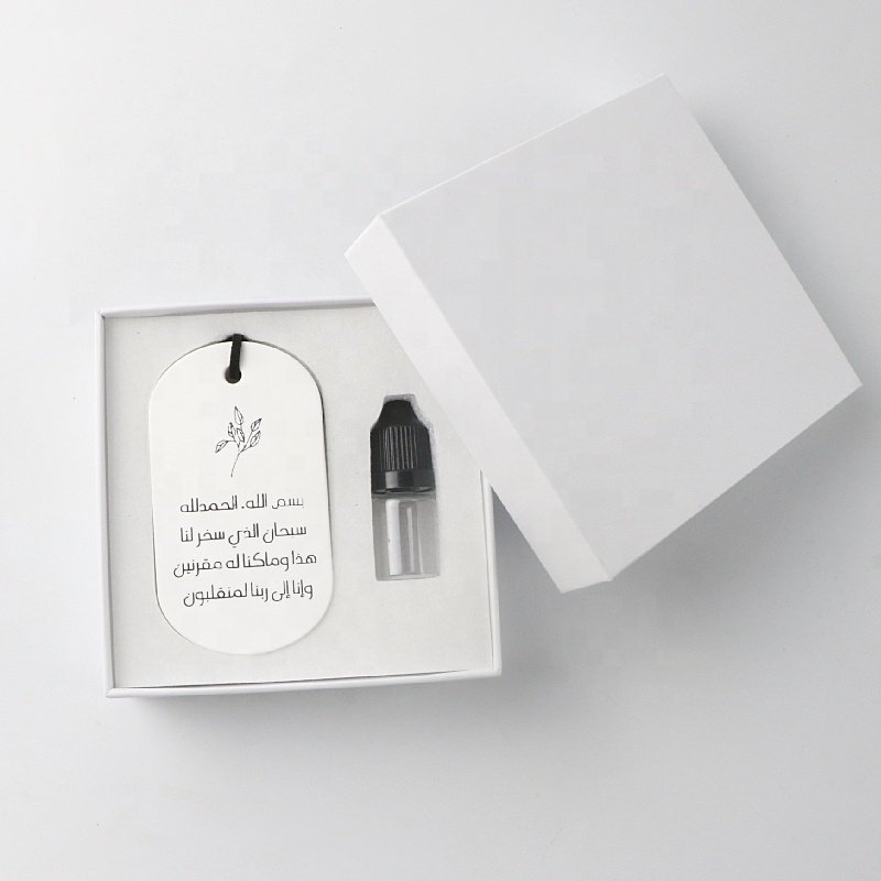 Wholesale Home Decoration Car Hanging Wardrobe Air Freshener Ceramic Aroma Plaster Scented Porcelain Essential Oil Diffuser