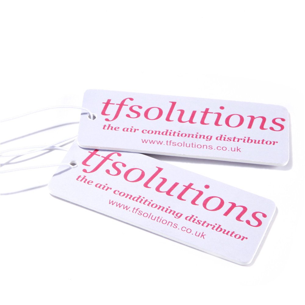 Custom sublimation paper car air freshener holder