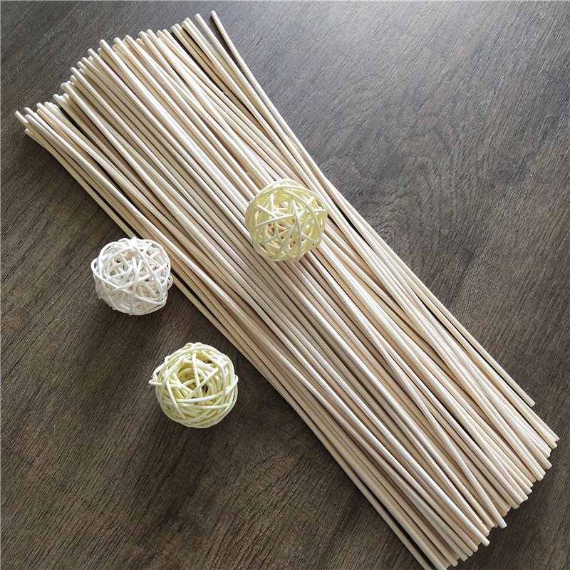 Fragrance Essential Oil 3mm Custom Rattan Perfume Reeds Diffuser Nature Scents Stick wooden stick diffuser