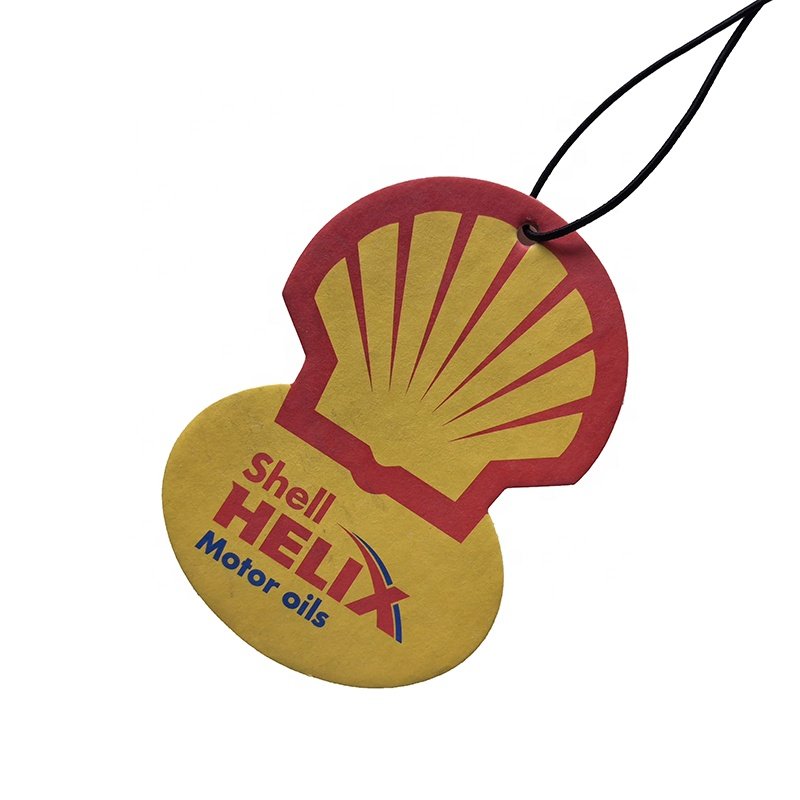 Custom LOGO Printing car freshener design air freshener customized paper car air freshener