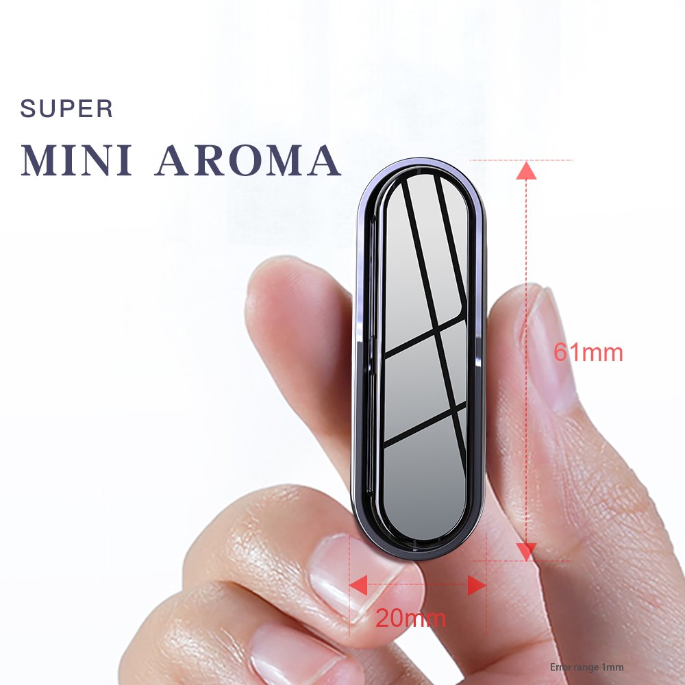 Custom Car Air Freshener Aluminium Alloy Car Air Freshener Clip Car Freshener