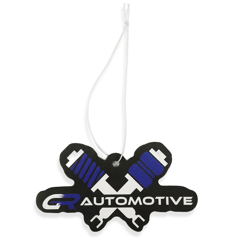 Customized logo all scents refresh air fragrance hanging car accessories luxury car vent paper air freshener